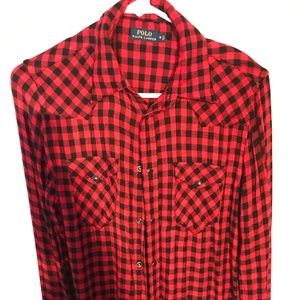 Polo Ralph Lauren button flannel